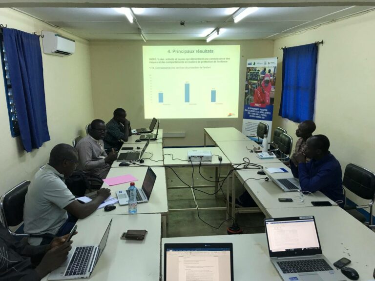 (Kongoussi, 22 juin 2021) Restitution des résultats de l’étude de base du projet « Environnement protecteur pour les enfants et les jeunes affectes par la crise dans la province du Bam au Burkina Faso»